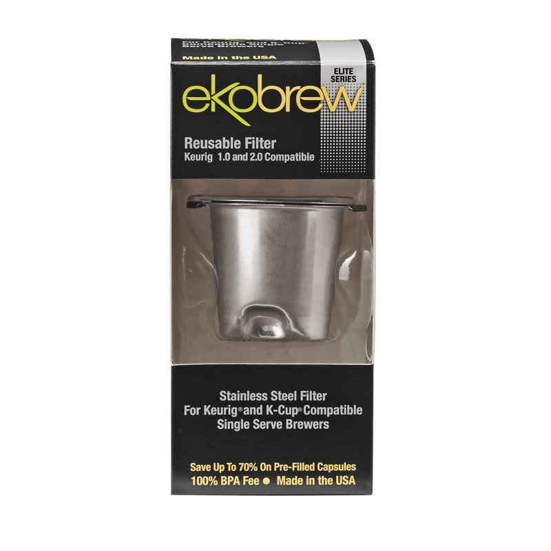 Ekobrew Elite Reusable Filter for Keurig Brewer & Reviews Wayfair
